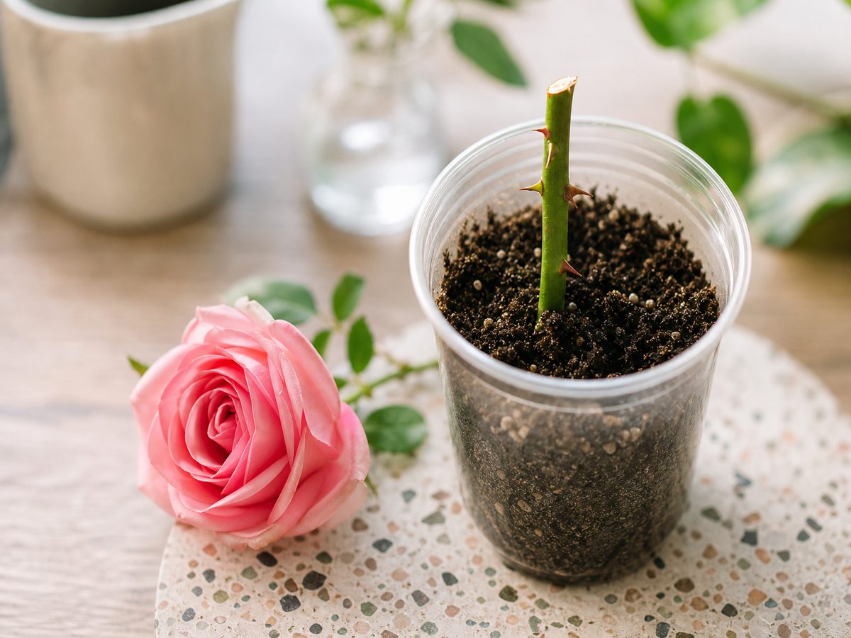 comment bouturer des plantes sans racine intérieur extérieur technique étapes faire une bouture dans un verre d'eau rosier hortensia bégonia chevrefeuille glycine