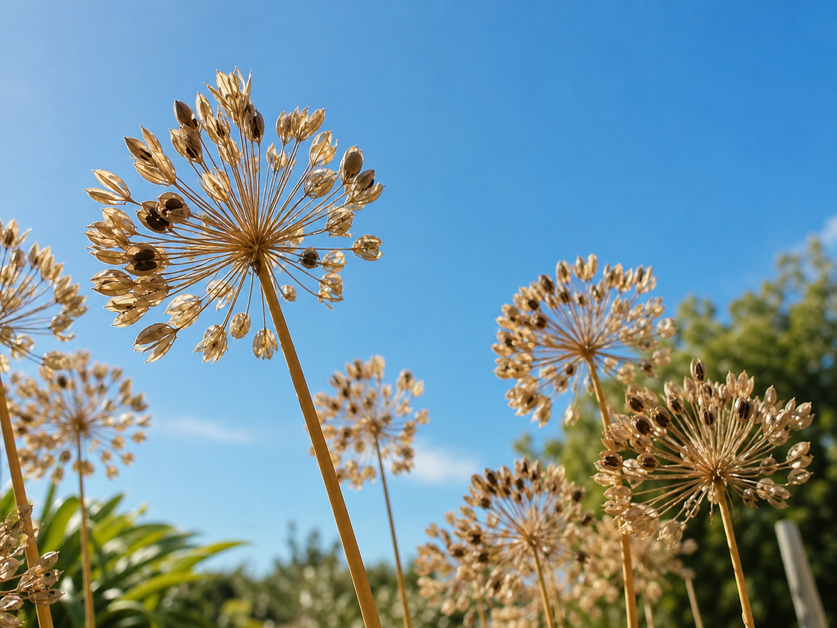 comment couper les fleurs fanées des agapanthes jardin fin été technique multiplication agapanthe récuperer les graines des fleurs fanées pour faire des pousses