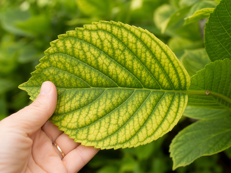 comment traiter la chlorose de l'hortensia astuces maison