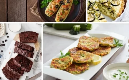 idée recette courgette été pain de courgette galettes courgettes à la grecque quiche
