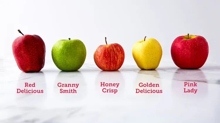 les différents types sortes de pommes pour faire un apéro dinatoire
