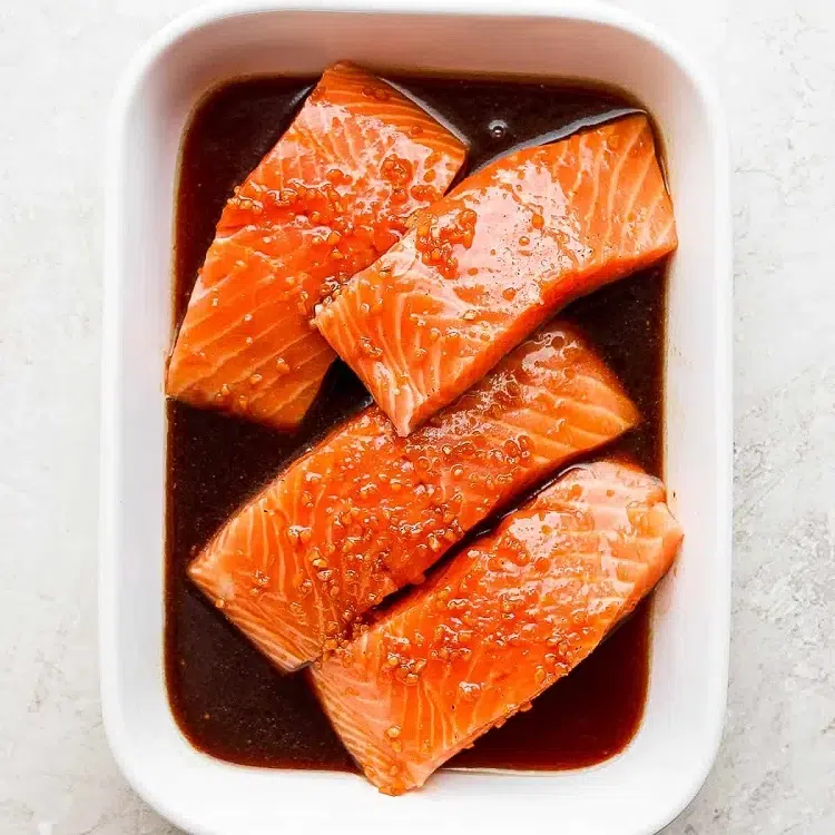 marinade saumon soja