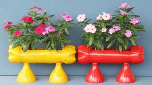 meilleures idées diy fabriquer une jardinière en objets matériaux de récup pour plantes jardin palette de bois bouteille plastique pneu