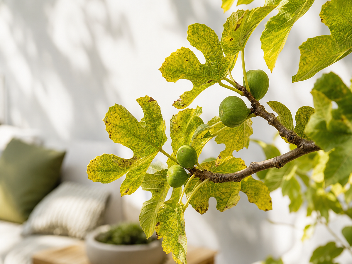 pourquoi les figues jaunissent et tombent feuilles fruits causes maladies parasites traitement
