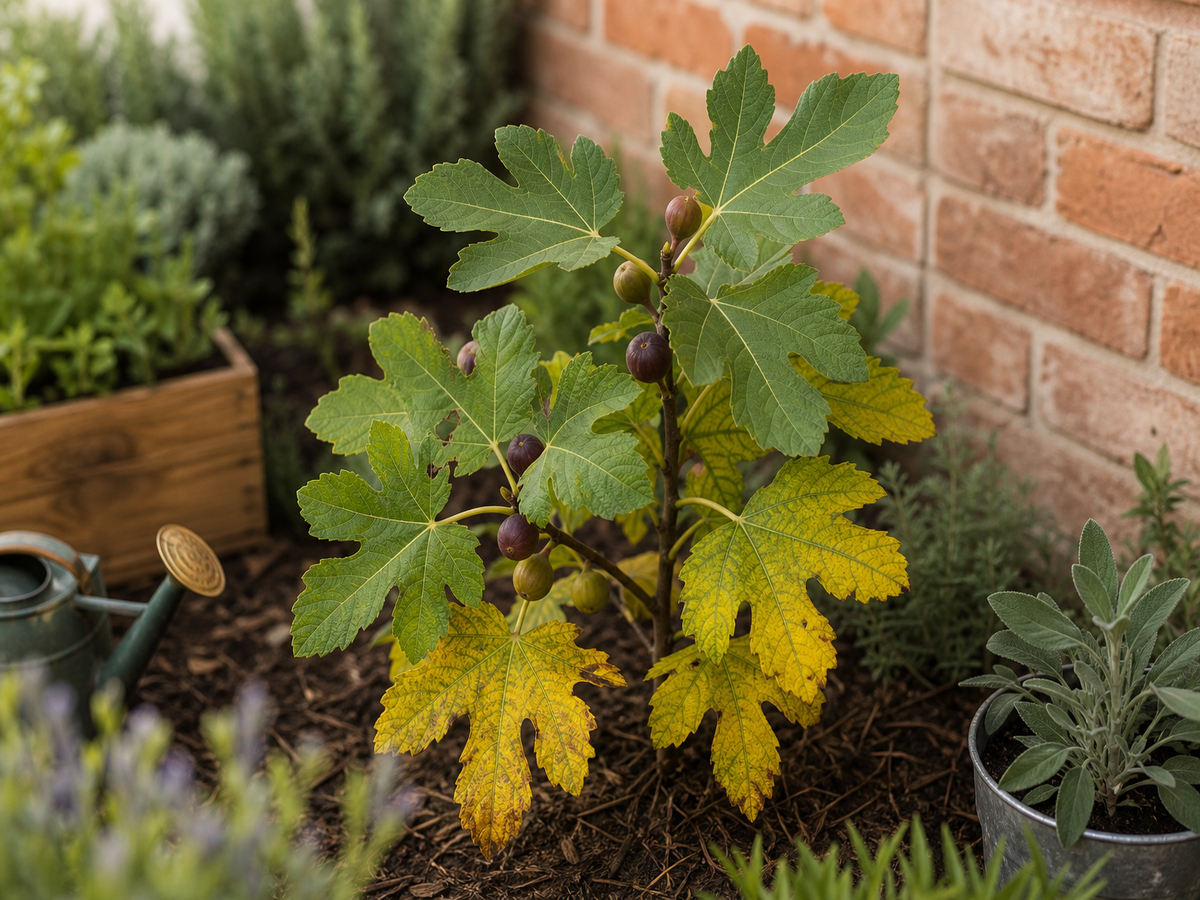 pourquoi les figues jaunissent et tombent comment traiter les fruits et les feuilles jaunes des figuiers