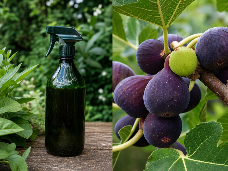 traitement naturel savon noir figues qui jaunissent et tombent maladies parasites