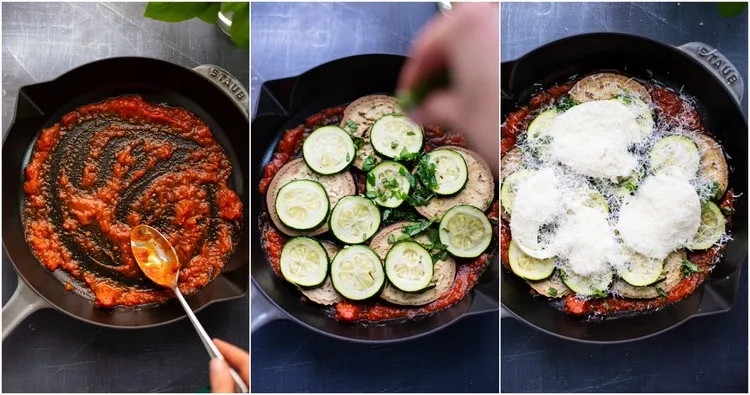 recette de lasagne aux aubergines et aux courgettes plat végétarien pour l'été