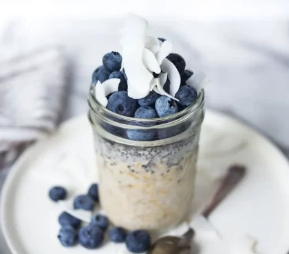 recette de porridge aux flocons d'avoine petit déjeuner minceur