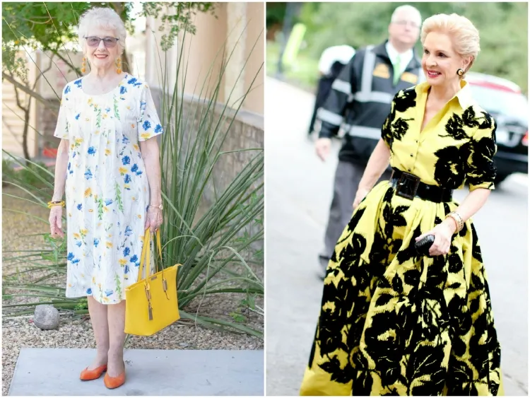 robe femme 80 ans habiller décemment preuve goût expression style