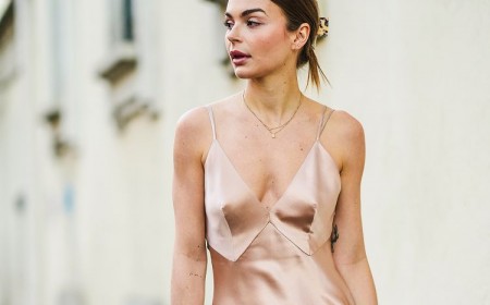 tendance robe satin soie slip dress slip skirt femme été 2023