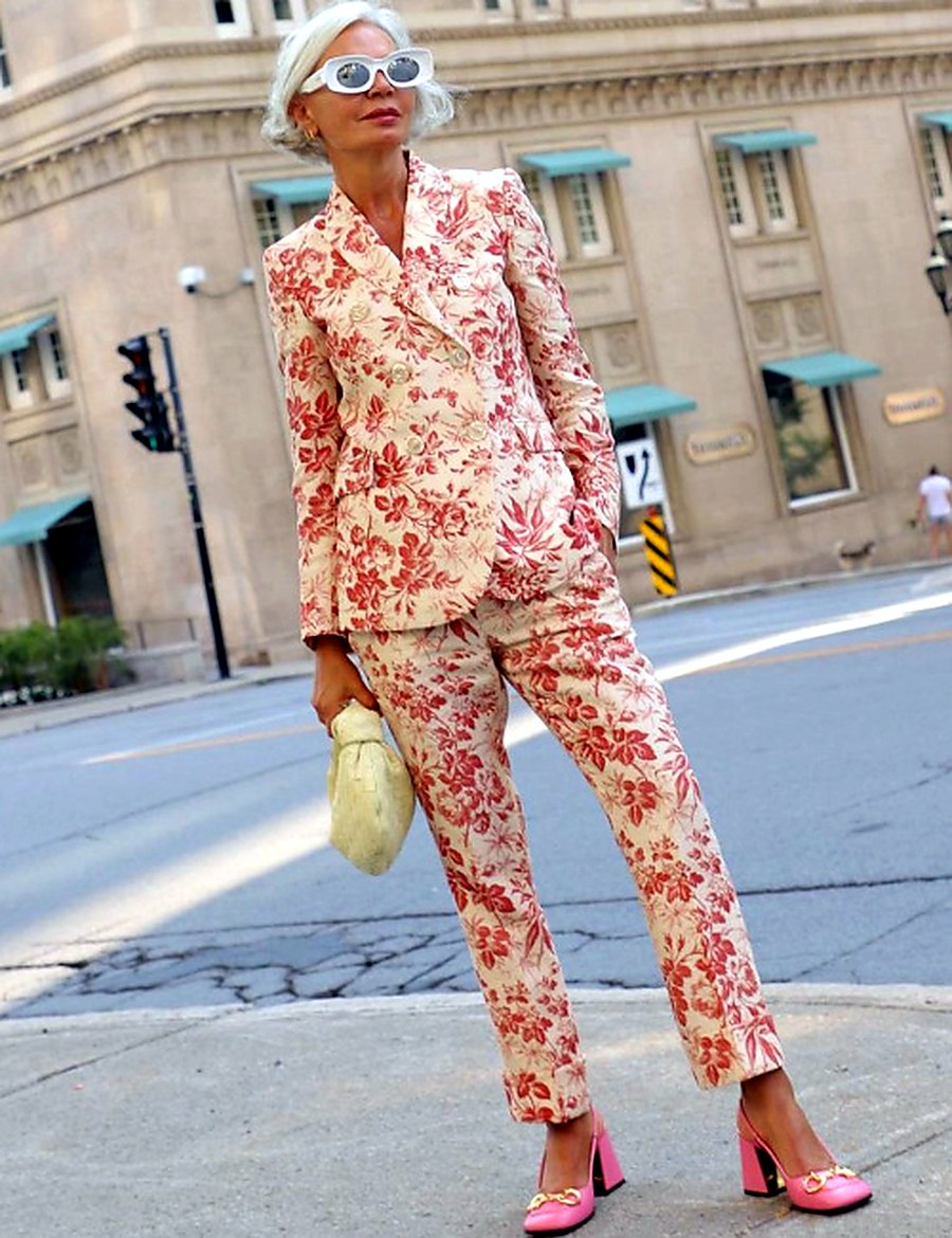 tenue de mariage pour femme de 70 ans