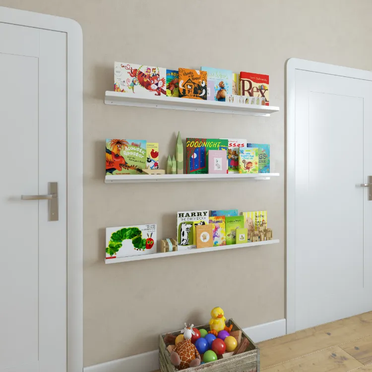 installer des meubles muraux dans la petite chambre ranger les jouets dans une petite chambre astuces espace organisé bébé fille garcon