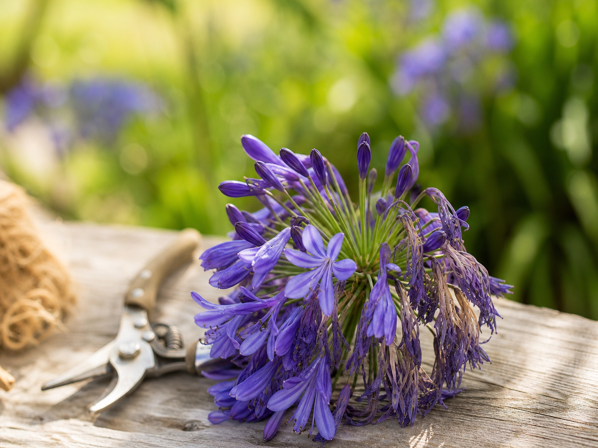 agapanthe qui perd ses fleurs