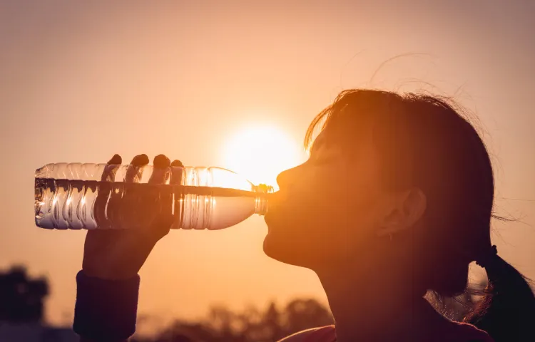 choses à ne pas faire en cas de canicule protéger santé oublier boire eau