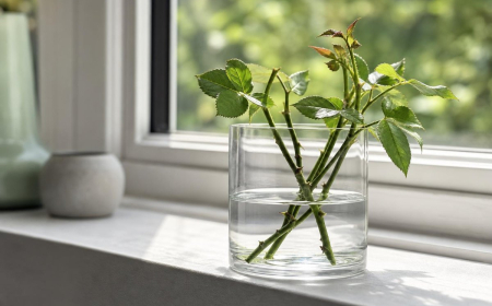 comment faire une bouture de rosier dans l'eau