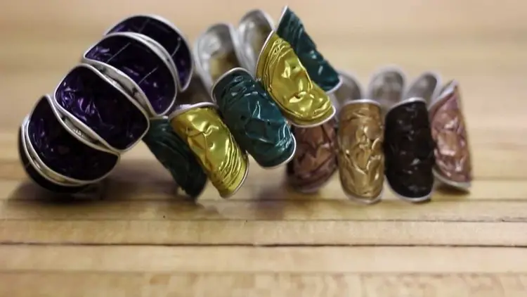 comment recycler capsules dolce gusto nespresso réutiliser faire des bijoux diy