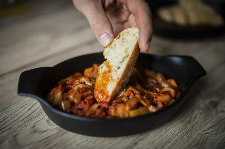 conserves de ratatouille plat végétarien créatif digne restaurants renommée mondiale