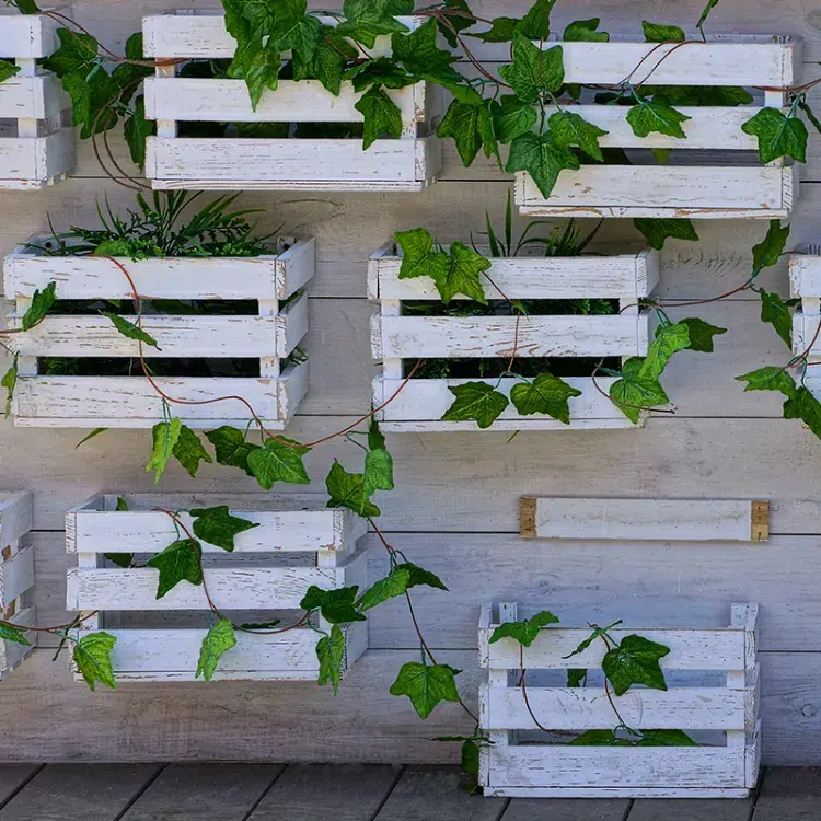 idées de jardinière à faire avec des caisses en bois 2023