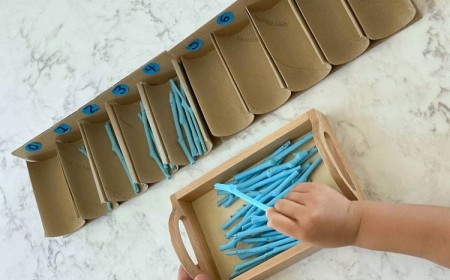 jouets montessori à faire soi meme matériaux naturels boite mathématique 4 ans