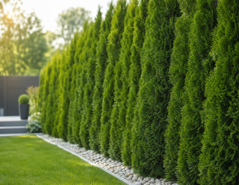 meilleurs arbres pour une haie persistante haute brise vue vent jardin croissance rapide entretien facile plantation septembre
