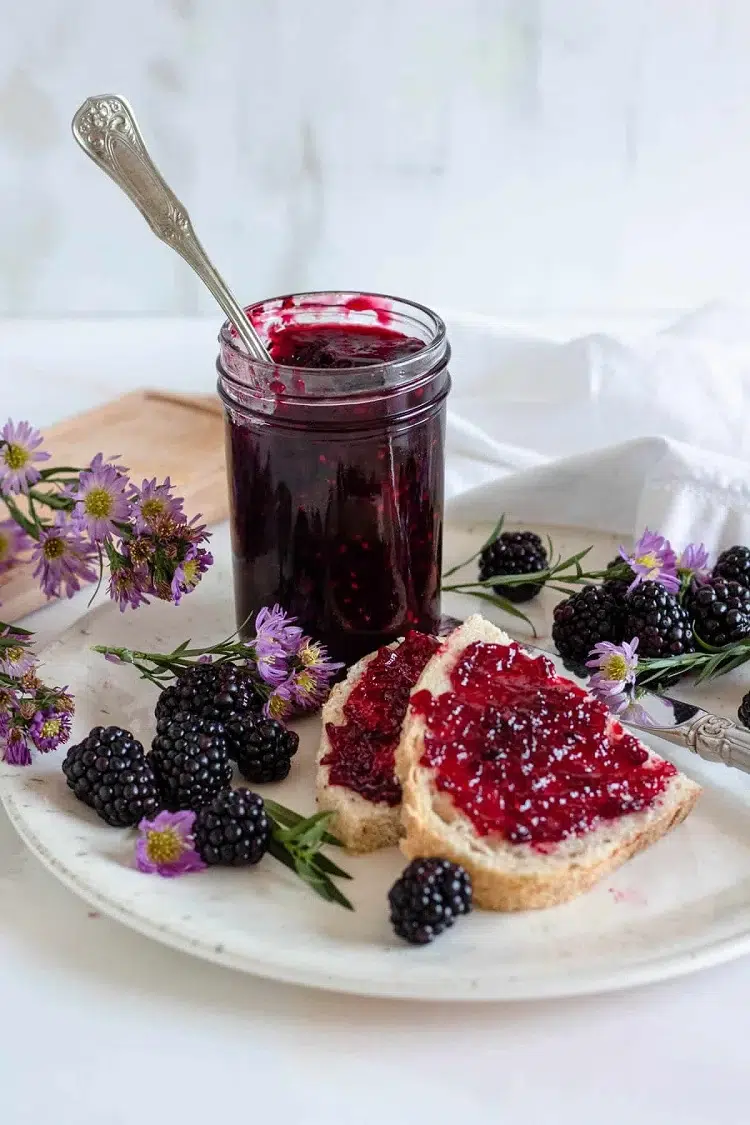 recette confiture aux mûres