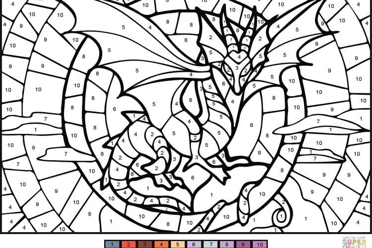 Coloriage adulte numéroté à imprimer gratuitement : + 20 idées