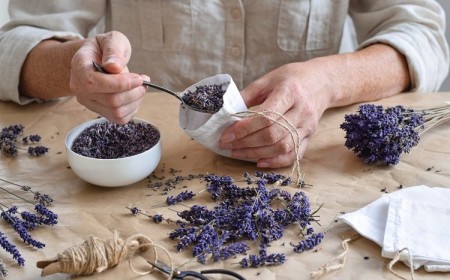 comment faire des sachets de lavande sans couture