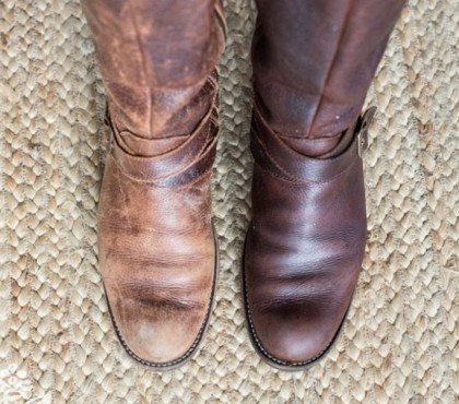 comment renover des bottes en cuir