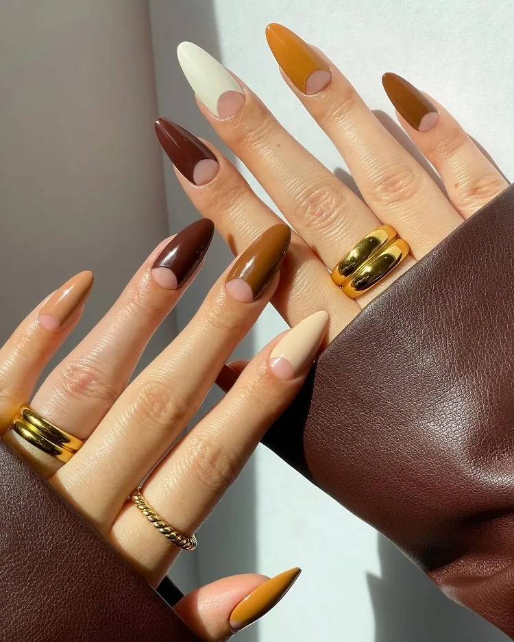 couleurs ongles automne 2023