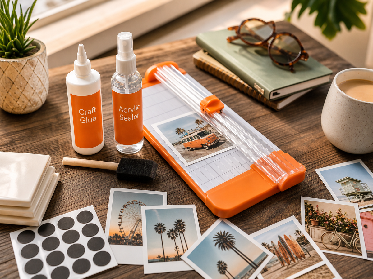bricolage utile pour fille garcon ado sous verres polaroid photos instagram