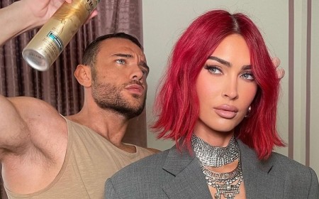 nouvelle coupe de cheveux courte rouge megan fox red velvet bob wavy carré court roux français avec frange rideau effilée tendance automne 2023