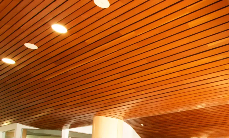 plafond en bois moderne 2023