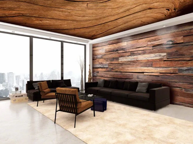 plafond en bois moderne et design 2023