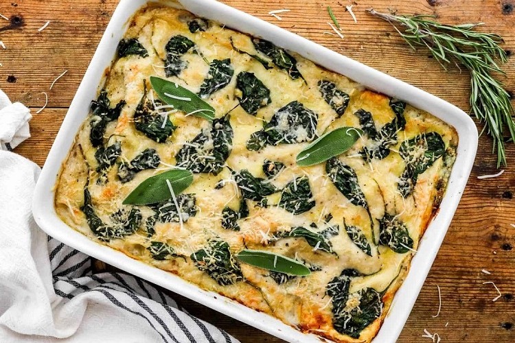 Recette Lasagnes aux épinards - La cuisine familiale : Un plat