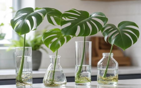 quand et comment bouturer une monstera en eau terreau sphaigne conseils bouturage multiplication deliciosa