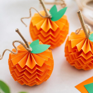 tuto activité manuelle pour 8 10 ans loisirs créatifs automne 12 ans citrouilles en papier