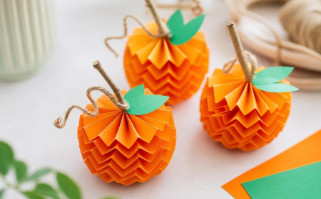 tuto activité manuelle pour 8 10 ans loisirs créatifs automne 12 ans citrouilles en papier