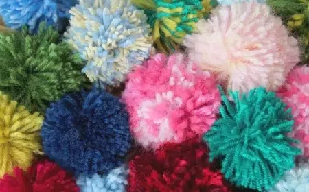 comment faire un pompon avec de la laine