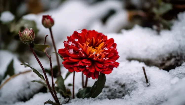hiverner les dahlias conseils proteger froid gel bulbes arracher terre pot substrat