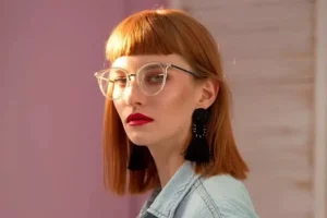 idées de coupes cheveux mi longs avec frange