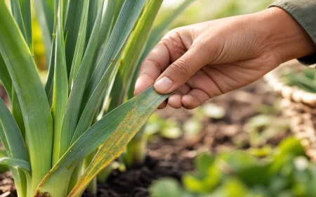 rouille du poireau traitement naturel & astuces sur comment l'éviter