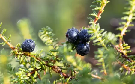 arbres et arbustes baies noires jardin cookelma envato