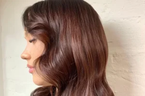 coloration brun acajou tendance hiver 2023 2024 upeupea instagram
