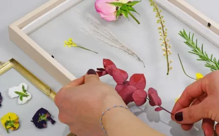 comment faire sécher des fleurs pour un herbier