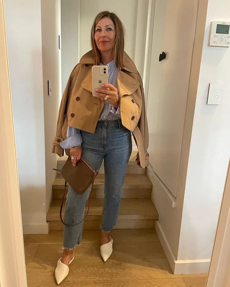 comment porter le jean slim après 50 ans avec style conseils morpho mode femme 2023