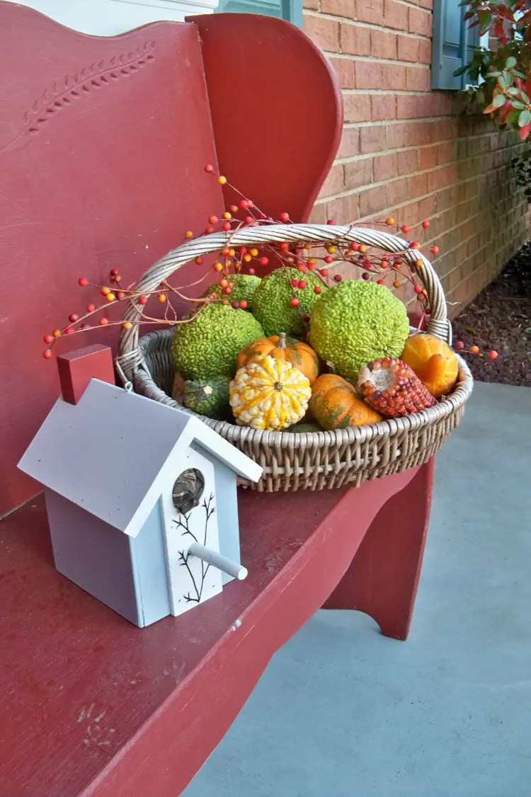 décoration d automne extérieur avec oranger des osages idée carol n pinterest