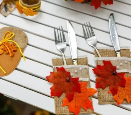 décoration de table à fabriquer idées automne 2023