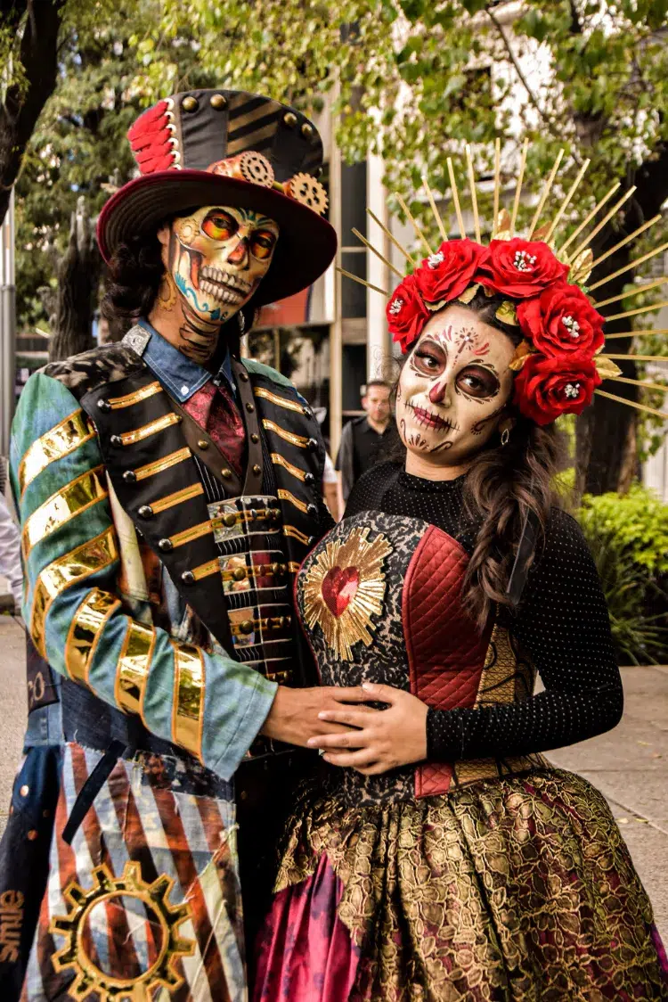 déguisement halloween couple toussaint en mexique pexels eduardo gonzález