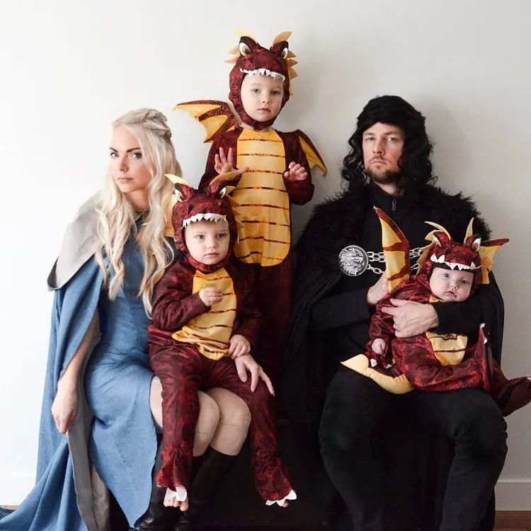 idée costume couple famille enfants adultes halloween 2023 game of thrones