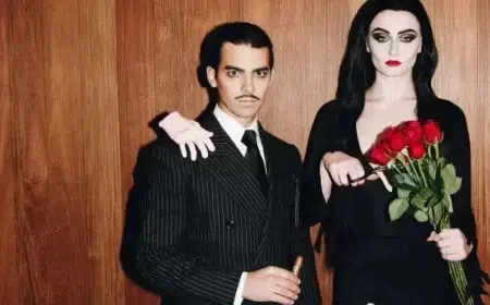 idée costume halloween couple original diy morticia et gomez addams